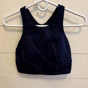 Lululemon navy blue sports bra